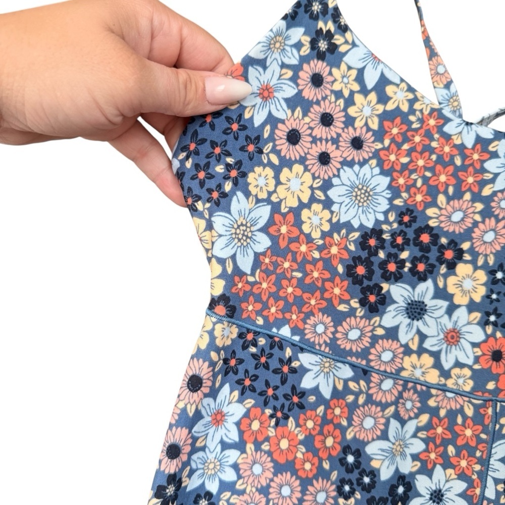 Aerie Floral One Piece Jumpsuit - Picture 2 of 6